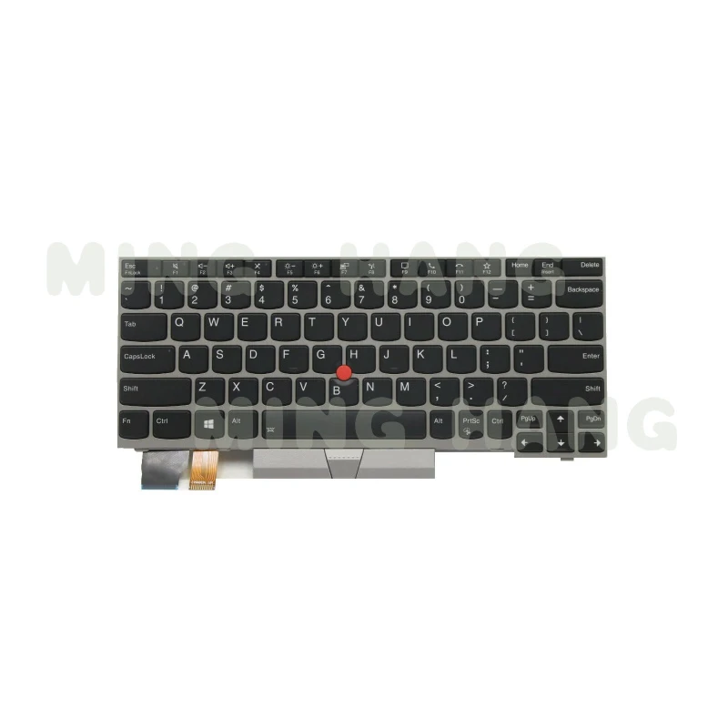 

l New Genuine for Lenovo ThinkPad L13 2nd Gen US Backlit Keyboard 5N20V43616