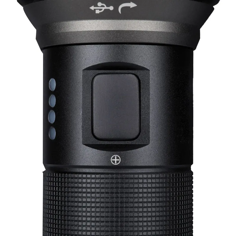 Nextorch E30 LED Flashlight with 26650 Battery, 2000 Lumens 380m Beam Distance, Type-C Direct Rechargeable, Turbo/SOS Modes, EDC