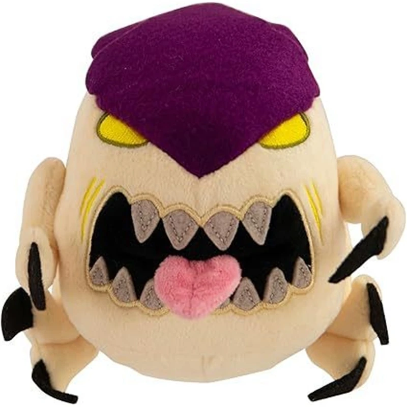 Sassy Nurgling Horned Monster Plush Toy Sassy Grinning Creature Soft Stuffed Doll Collectible Huggable Figurine Gift for Fans