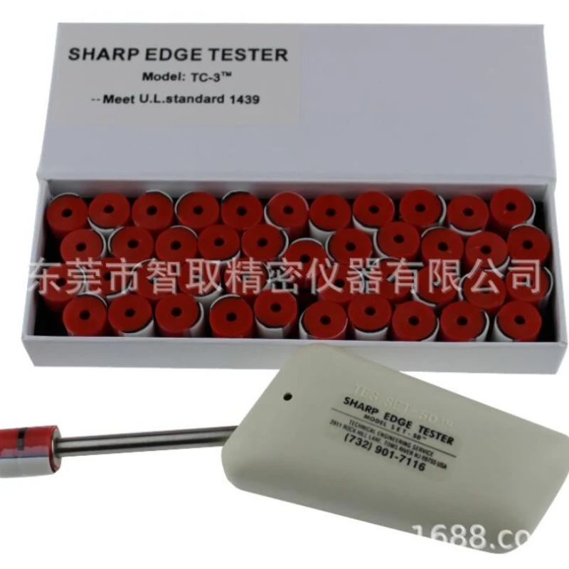 

UL sharp edge tester SET-50, electrical metal edge tester TC-3 test probe UL1439