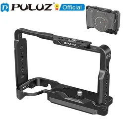 PULUZ for Sony ZV-E10 II / ZV-E10M2 Aluminum Alloy Metal Camera Cage Stabilizer Rig