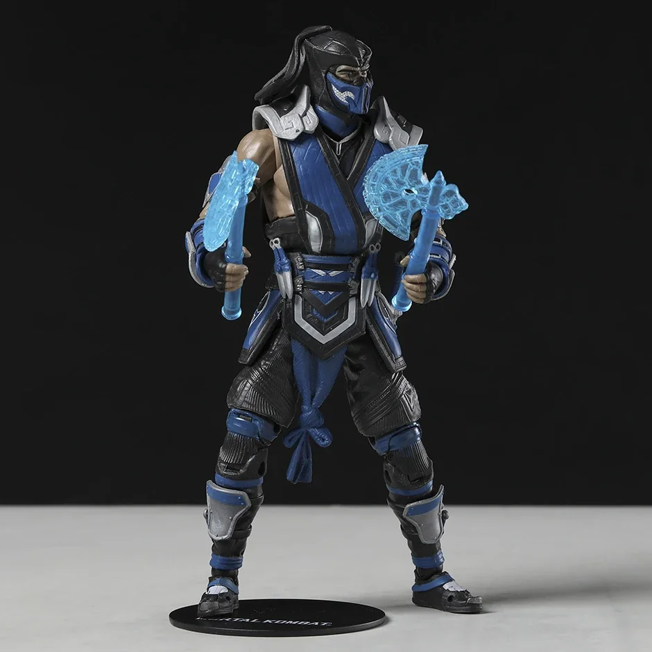 Sub-Zero แมงป่อง 7 นิ้วรูปการกระทําตุ๊กตา PVC ชุดตกแต่งรูปปั้นของขวัญของเล่น