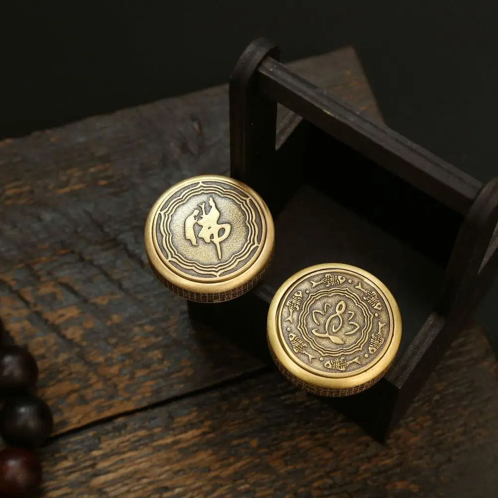 Zen Boeddha Fidget Spinner Handspinner Metaal Materiaal Vingertopspinner Zintuiglijk roterend apparaat Roterende gyroscoop