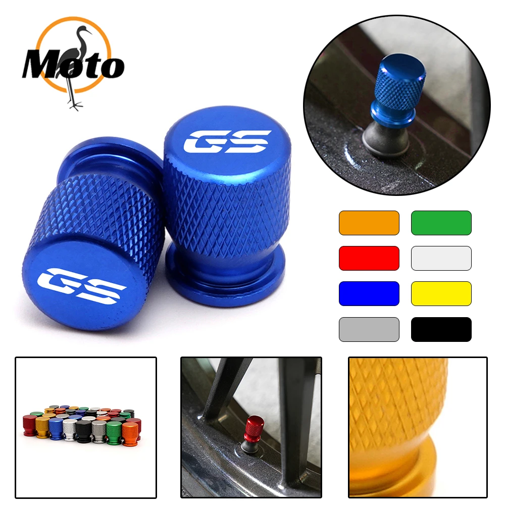 

For BMW R1250GS R1200GS F850GS F750GS G310GS R 1200 1250 GS ADVENTURE GSA Motorcycle Accessories CNC Wheel Tire Valve Caps