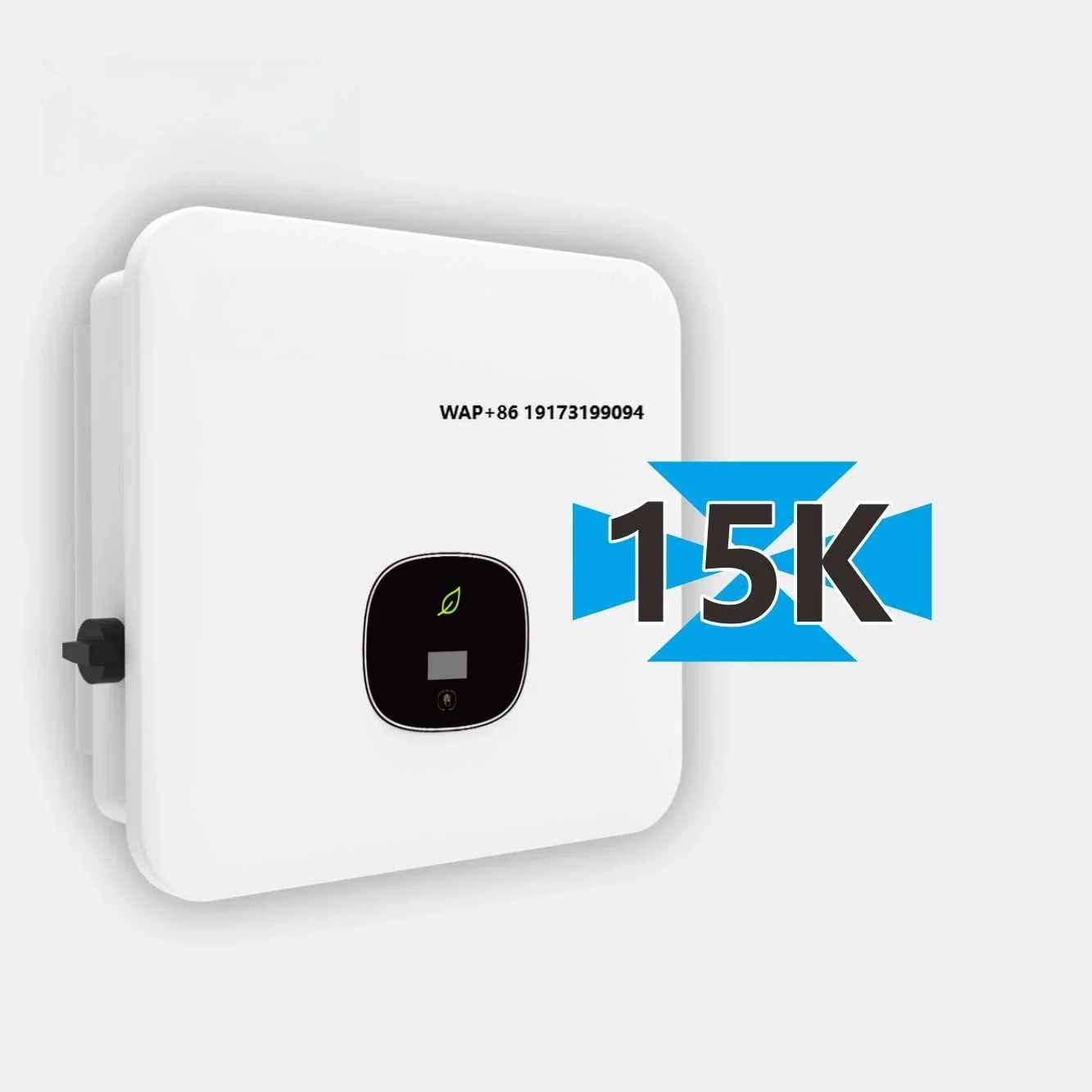 Stock Growth 3 Phase Grid Connected Inverter Free Wifi High Power 15kw 50kw 40kw 30kw Grid Connected Solar Inverter