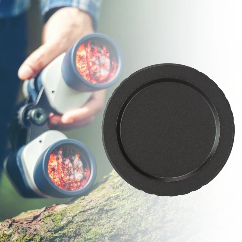 Fully Metal Male Thread Dust Cap Replacement Eyepieces Lens Protections Cover for Telescope Eyepiece Camera Lens 24BD