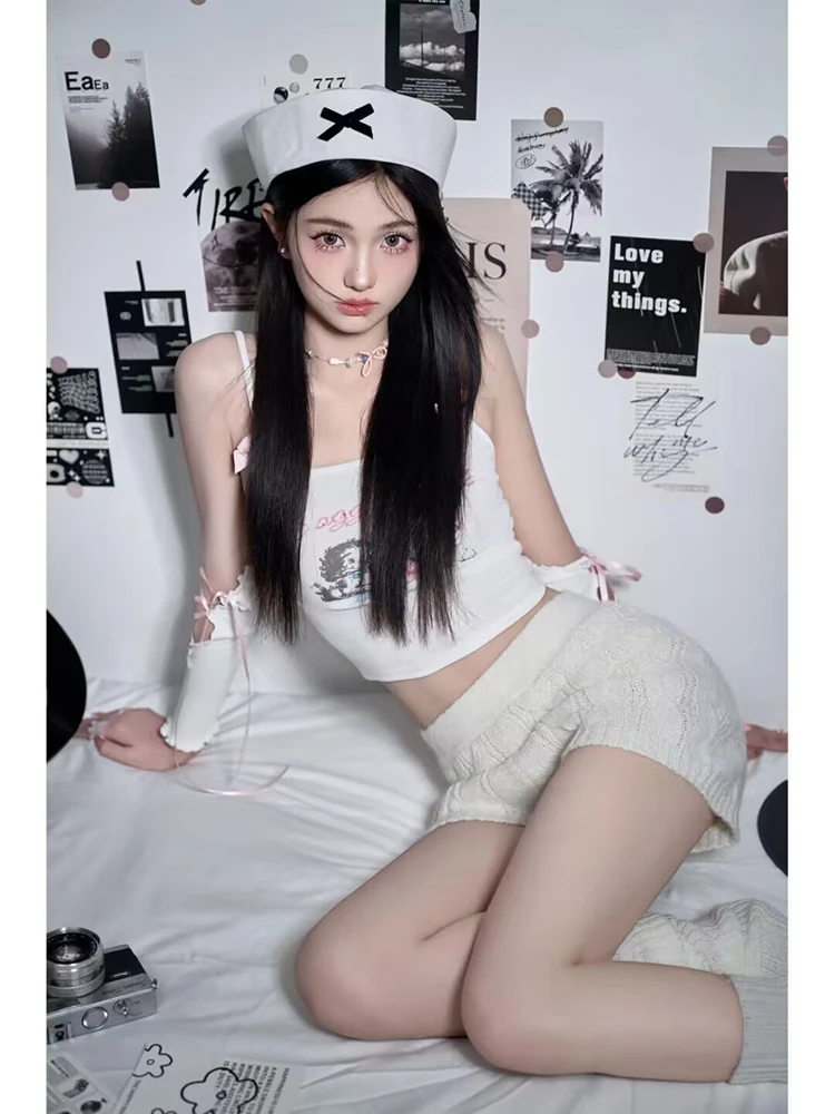 

2026 New Style Sweet Pure Desire Korean Theme Art Photo Sailor Outfit Personal Portrait Photography Studio Unique Design