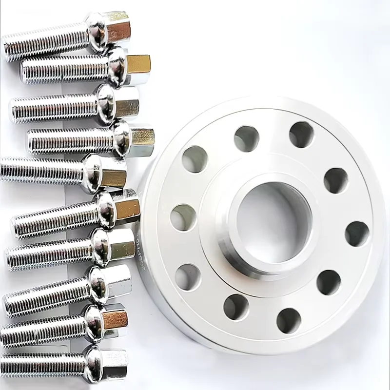 

12mm 0.47'' 5x100x112 HUB CENTRIC WHEEL SPACERS (57.1MM) With Bolts 14X1.5 for Audi VW Golf/Bora/Polo/Jetta