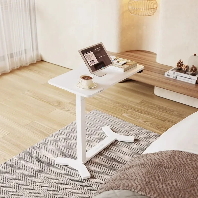 Electric lift bed side table removable small table bedroom home student desk dormitory computer desk