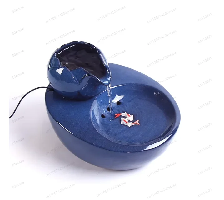 

Автоматический фонтан-поилка для кошек и собак, керамическая миска-диспенсер для воды, электрический дозатор воды для домашних животных, миска для корма