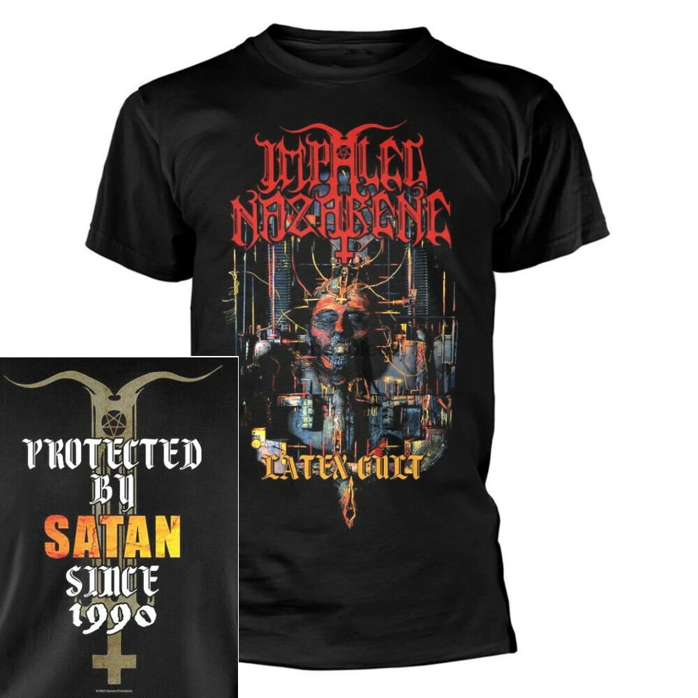 Impaled Nazarene Latex Cult Shirt S-XXL T-Shirt Black Metal Official Band Tshirt