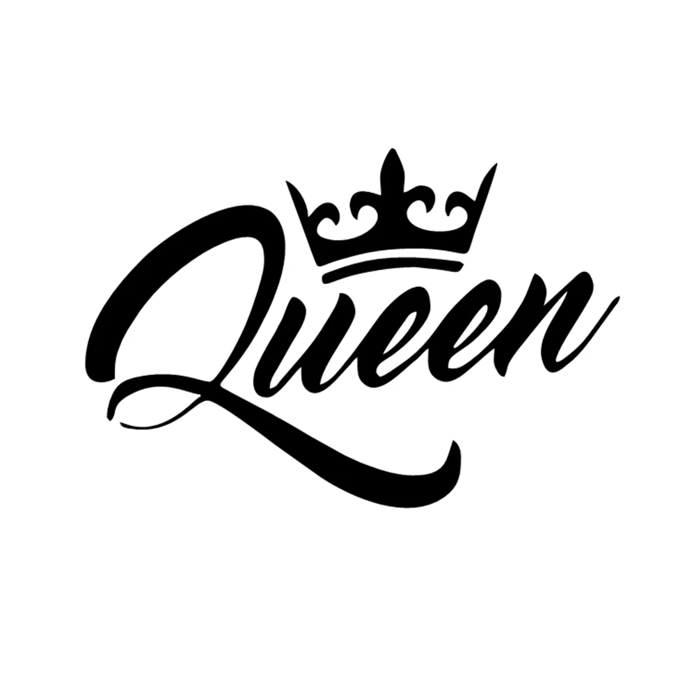 Art Design Queen Stickers For Cars Vinyl Car Stickers Cool Car Window Decor Hot Selling