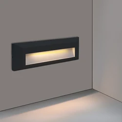 Outdoor Surface Mounted Waterproof Stair Light DC12V 6W 9W 12W LED Wall Lamps AC220V Porch Balcony Garden Indoor Step Light