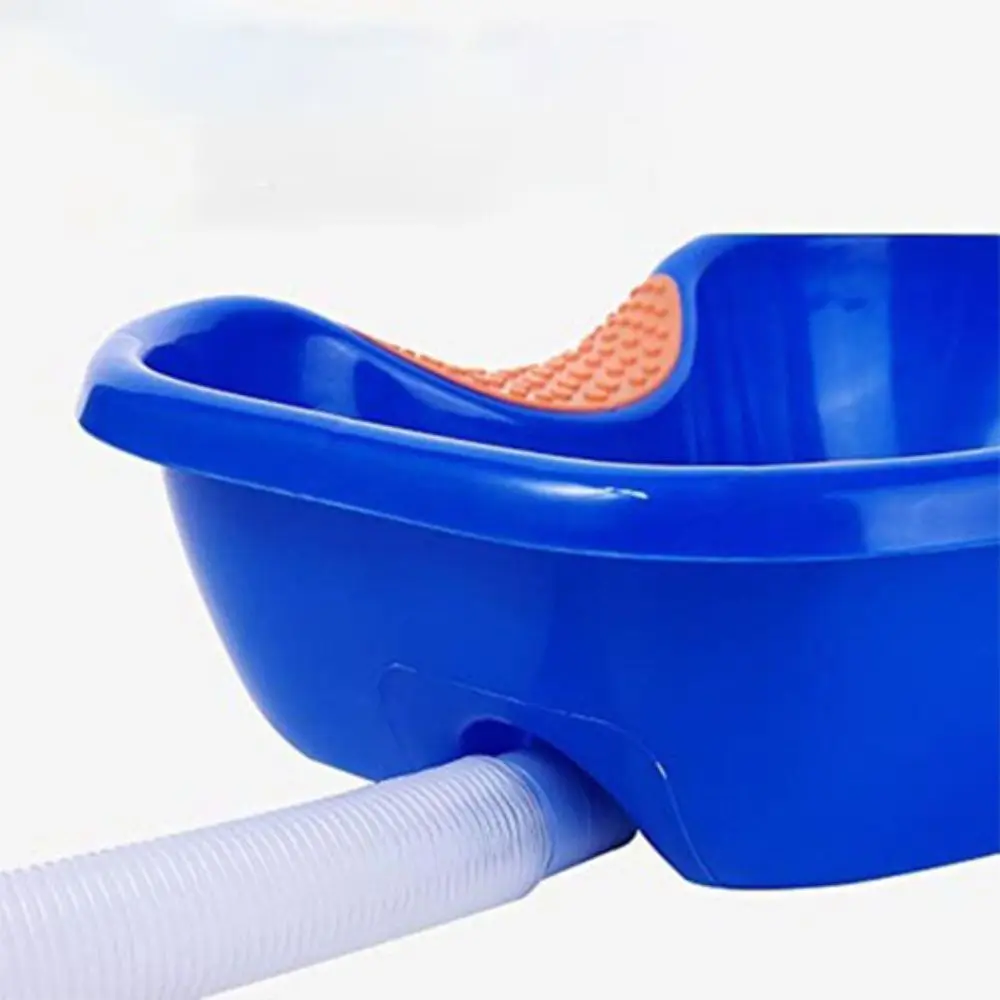 

Утолщенная раковина для мытья волос, многоразовая со сливным шлангом, кровать, раковина для шампуня, портативные пластиковые умывальники для лежачих пациентов