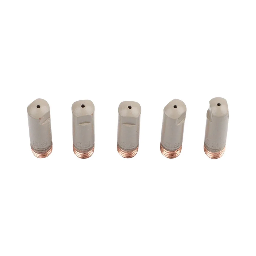 Copper Contact Tips for mig Welding Tips For Industrial Welding Projects High Temperature Resistance Wear Resistant Brass