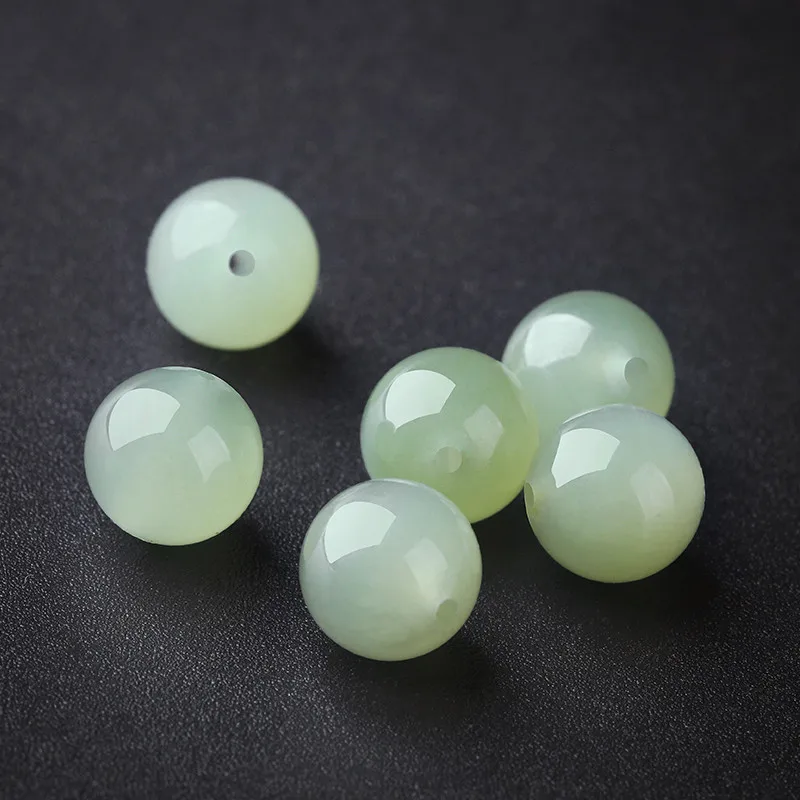 

Подлинные круглые бусины Nephrite класса А, 6/8/10/12 мм