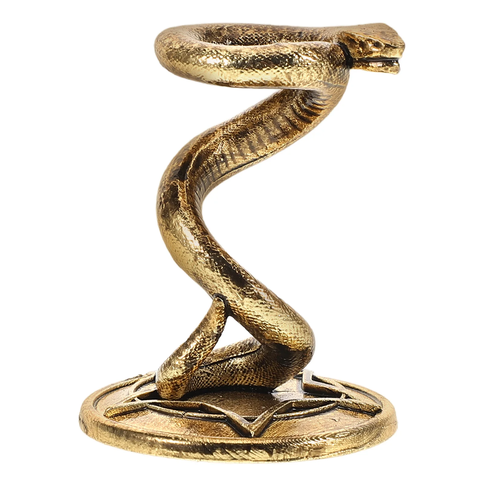 Soporte de exhibición de esfera de cristal, soporte de bola de observación serpentina, Base de bola de cristal, soporte de bolas de Metal, diseño de serpiente, decoración para el hogar y la Oficina