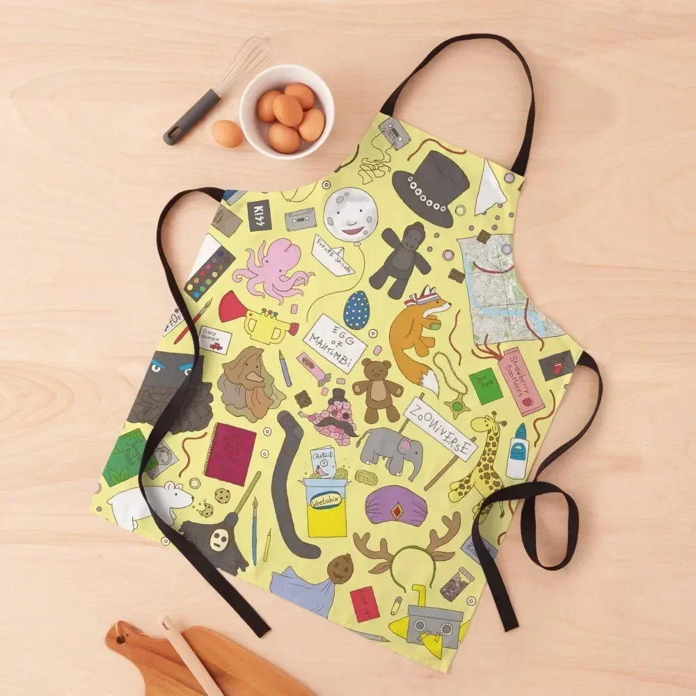 

Boosh pattern Apron Kitchens Accessories For Woman Kitchen Accessories 2022 kitchen woman Apron