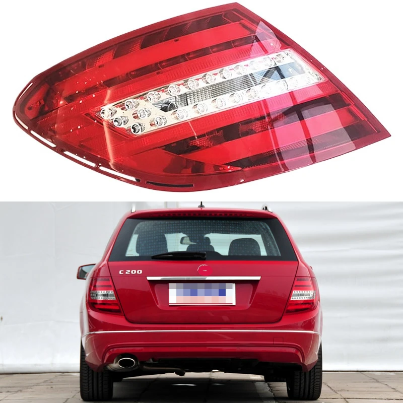 For Benz C-Class W204 W205 C180 C200 C230 C260 C300 11-13 14-18 19-22 LED Car Accessories tail light assembly  brake light