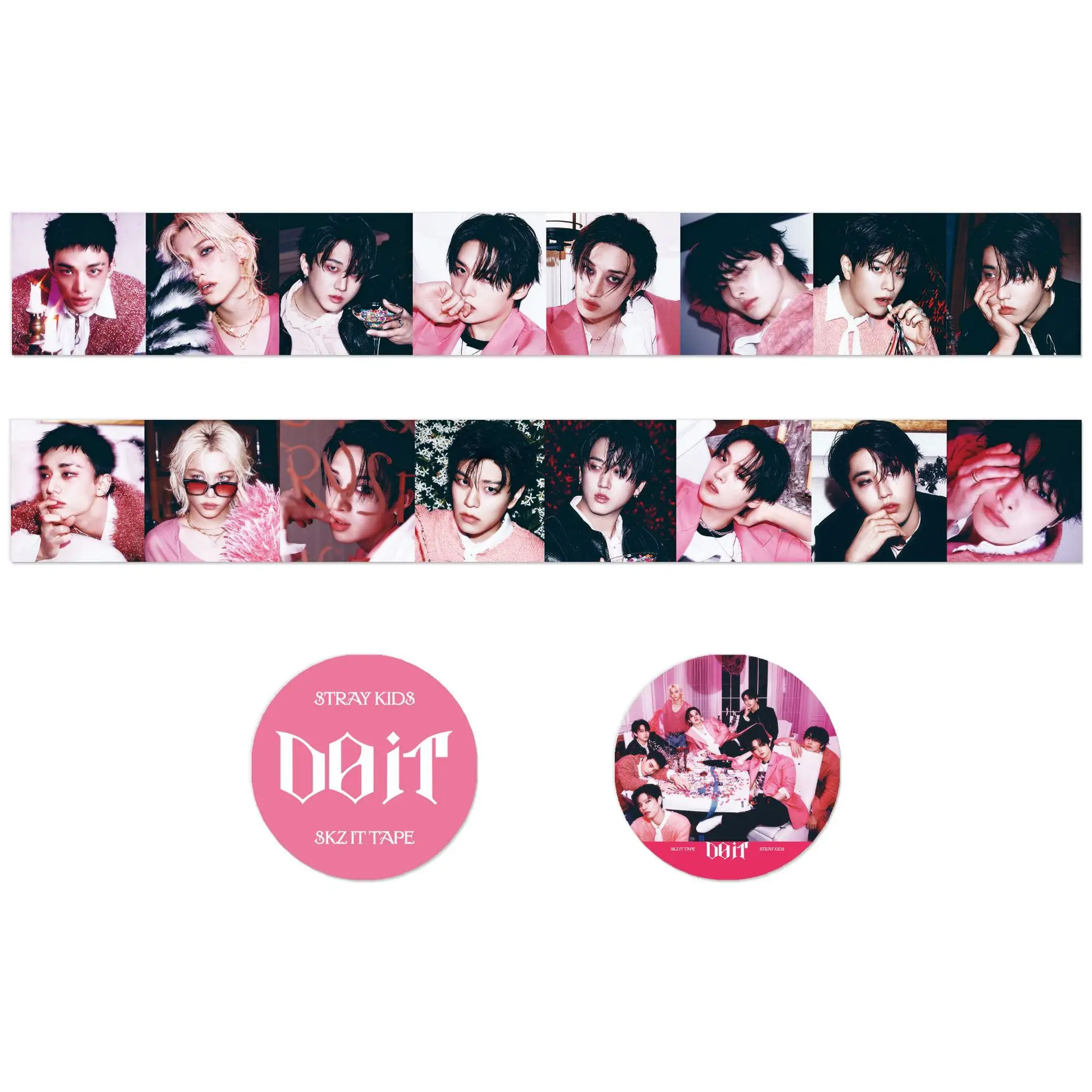 

SKZOO KPOP StrayKids бумажная лента мини НОВЫЙ альбом, набор наклеек «Это», включая наклейки-планировщики и другие связанные товары, подарок