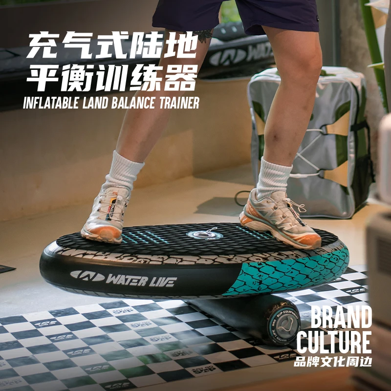 Prancha de equilíbrio inflável para treinamento de equilíbrio