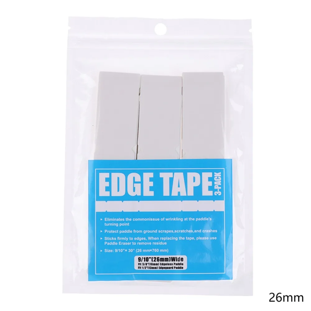 

3PCS TPU Pickleball Racket Edge Strip Protector High Elastic High Fit Pickleball Racket Frame Protective Tape Durable