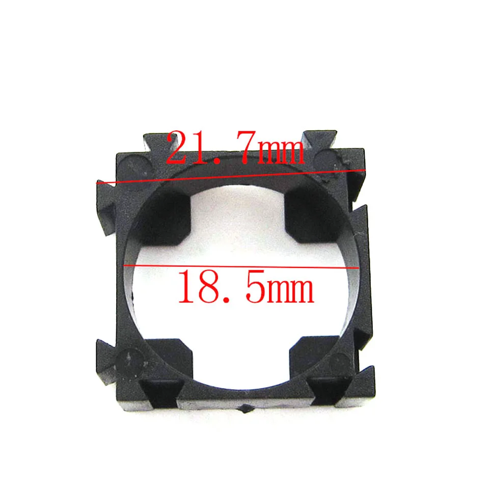 20Pcs 18650 lithium battery bracket electric vehicle battery Holder fixed combination bracket 1 Slot lithium battery bracket