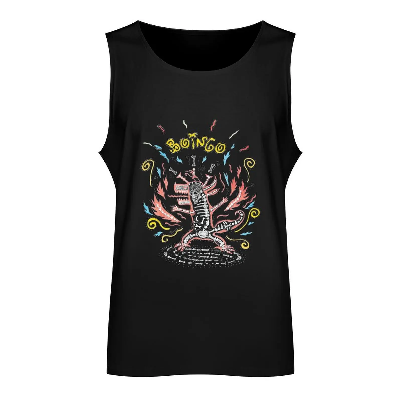 oingo boingo 80s Tank Top Gym t-shirt man Man summer clothes