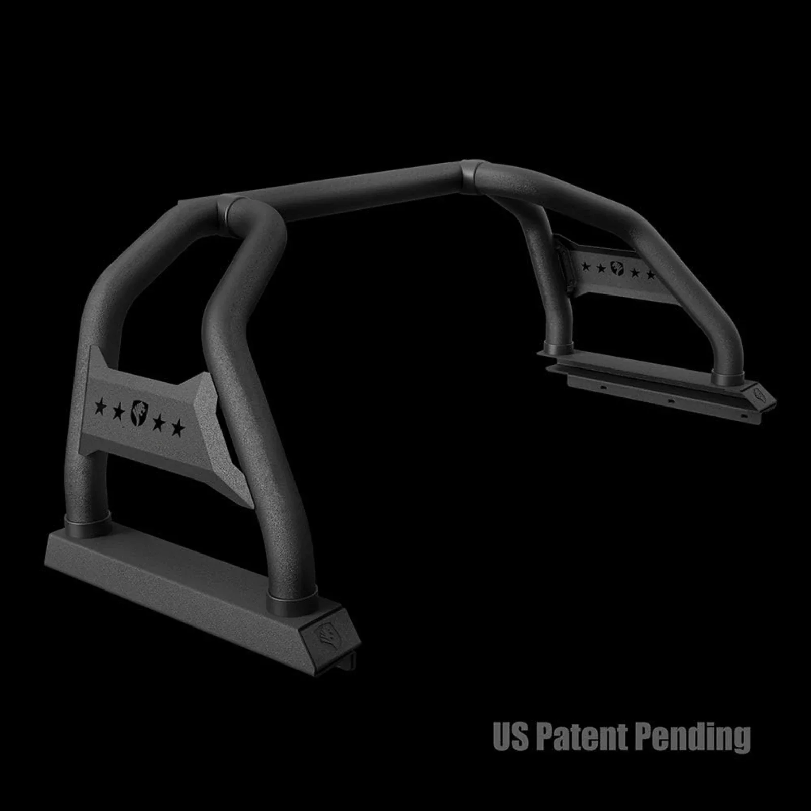 US Sport Bar Compatible with 2005-2023 Toyota Tacoma  TG-SB7T88028 Textured Black Light Mount  Roll Bar