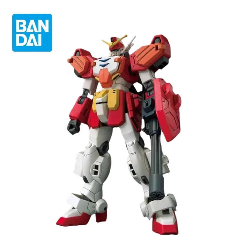 Genuine Bandai HG 1/144 XXXG-01H Gundam Heavyarms Anime Assembly Model Toy Action Figure Gift Collectible Ornaments Boys Kids