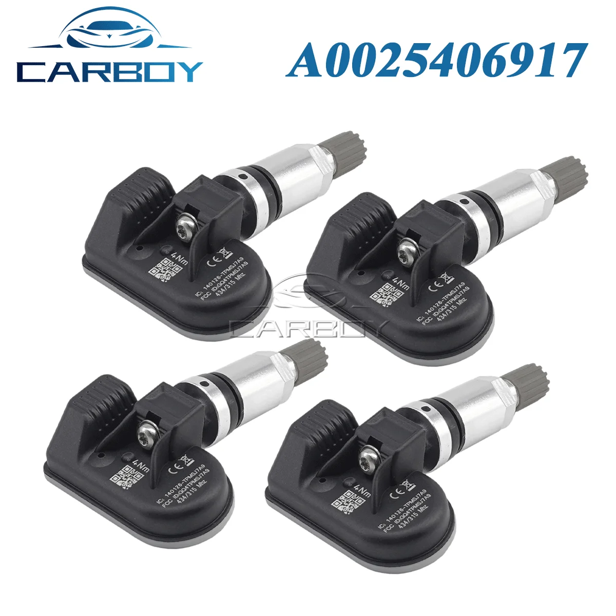 Capteur de surveillance de pression TPMS pour Mercedes-Benz, Sprinter Coats i, 433MHz, A0025406917, CL CLS E GL M ML R S SL SLR aq