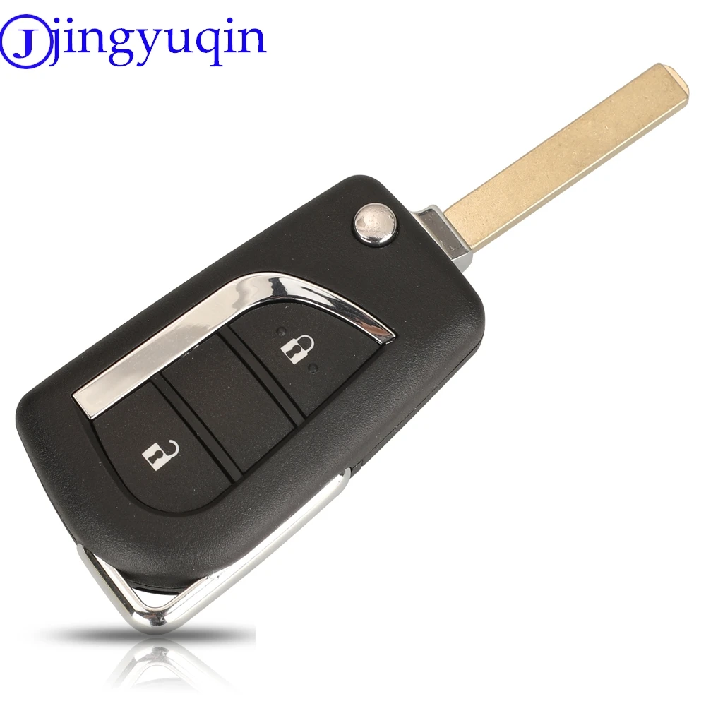 jingyuqin 433Mhz G/H Remote Car Key Control For Toyota Carrolla Yaris Verso Avensis AYGO For Peugeot 108 For Citroen C1 2013