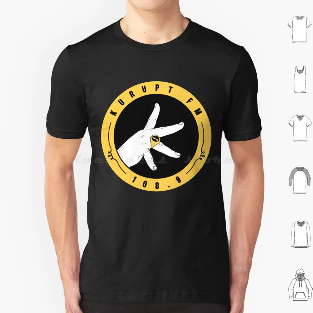 Pjdn Kurupt Fm шпора футболка хлопок Мужчины Женщины Diy печать
