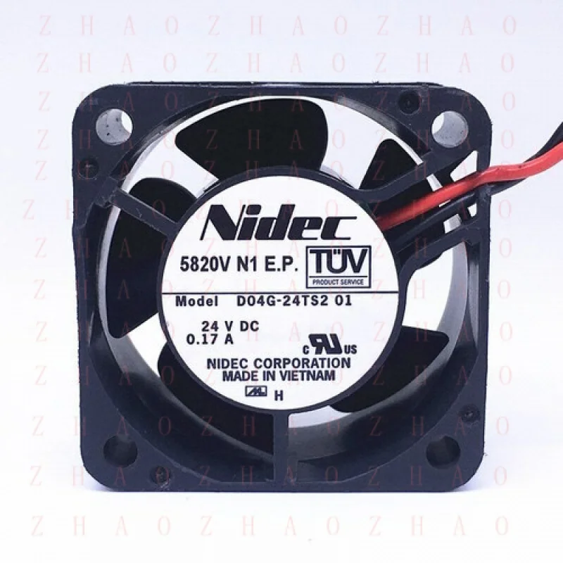 

L+ for Nidec Model D04G-24TS2 01 24 V DC 0.17A 4CM inverter mute cooling fan 4020
