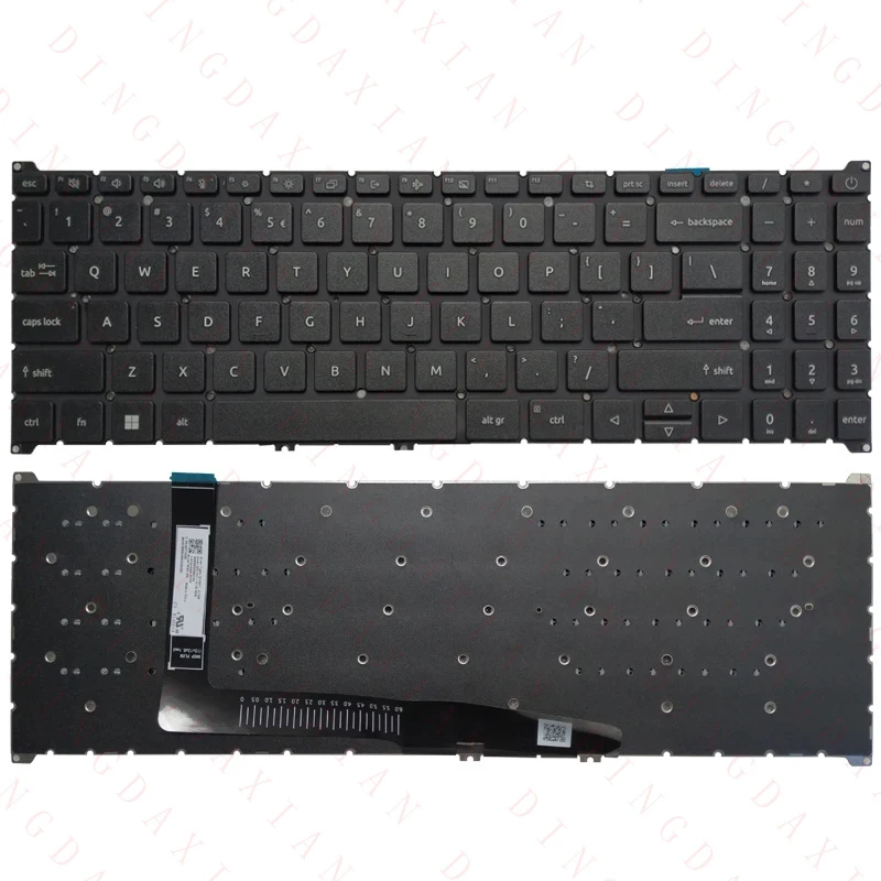

НОВАЯ американская клавиатура для ноутбуков Acer Aspire A315-24P A315-59 N23C3 N22C6 Fun S50-54 A715-51G-52VH A715-76 N22Q3 без подсветки