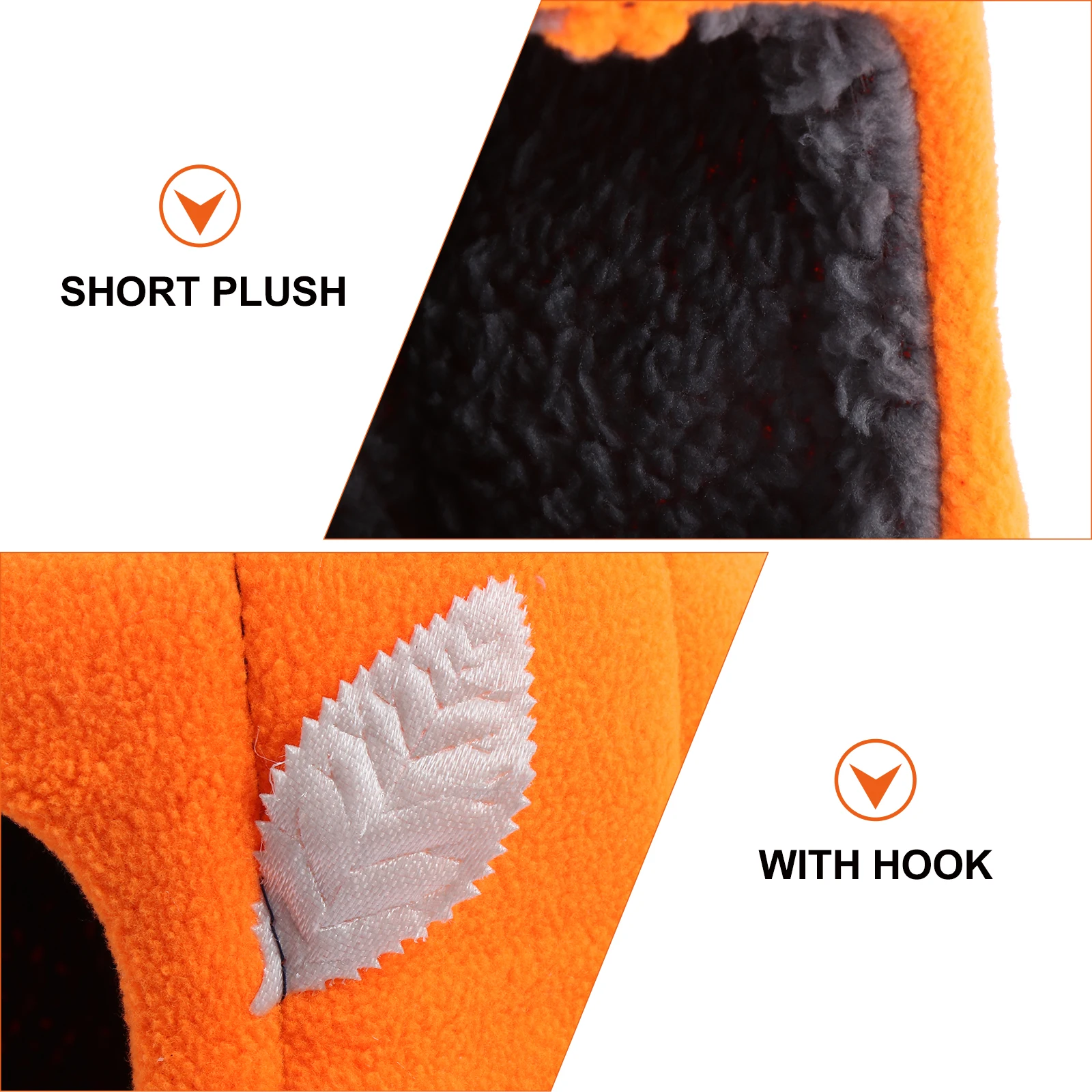 

Warm Short Pet House Cave Hamster Bed Hammock Soft Cozy Nest Mini Squirrel Toys Accessories Linings Sleeping