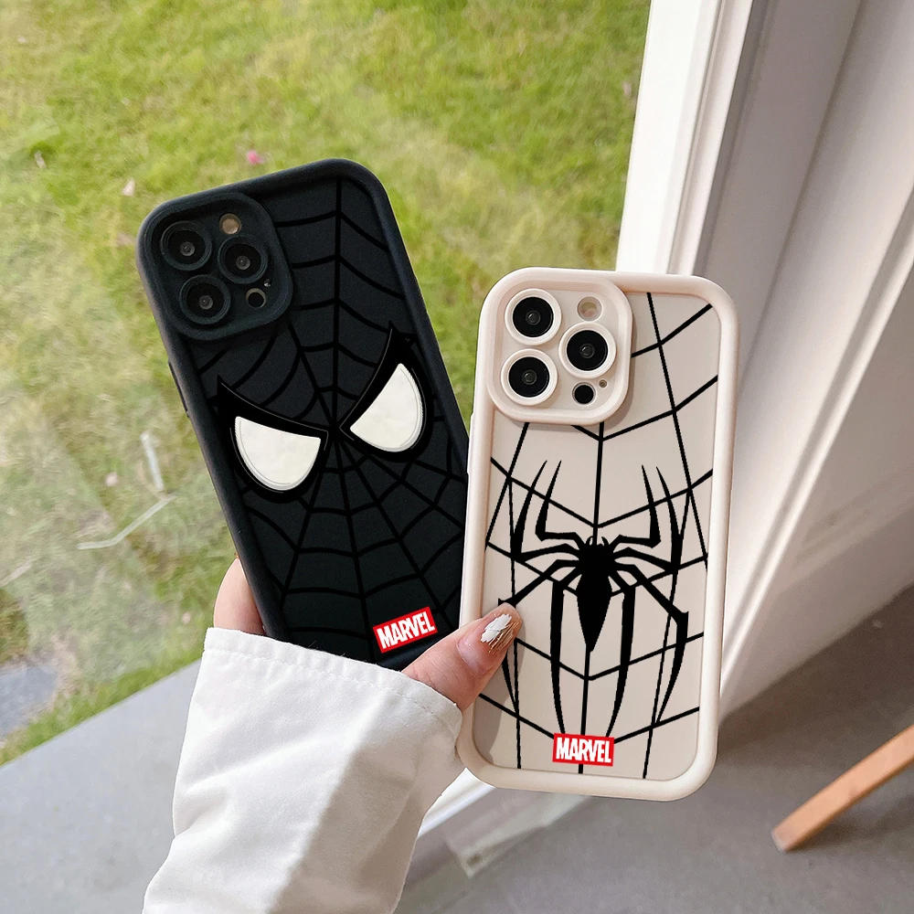 Hot Movie SpiderMans Marvels Phone Case for OPPO A7 A16 A17 A38 A53 A54 A55 A58 A72 A74 A76 A78 A94 A98 4G 5G Back Cover Funda