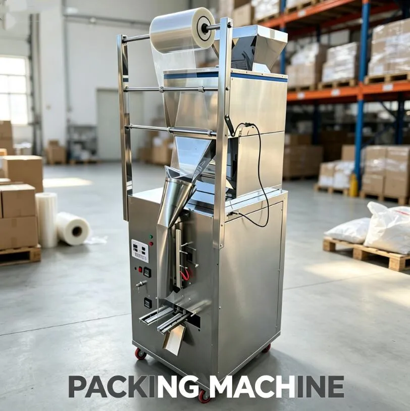 Automatic Packing Machine Bag Making Sealing All-In-One Unit 500G 1000G Weighing Range For Grains And Seeds
