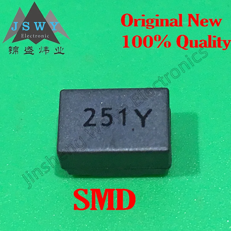 

10PCS SRF0905-251Y 251Y 2X250UH 1.2A 80V SMD signal line common mode inductance 100% brand new genuine free shipping in stock