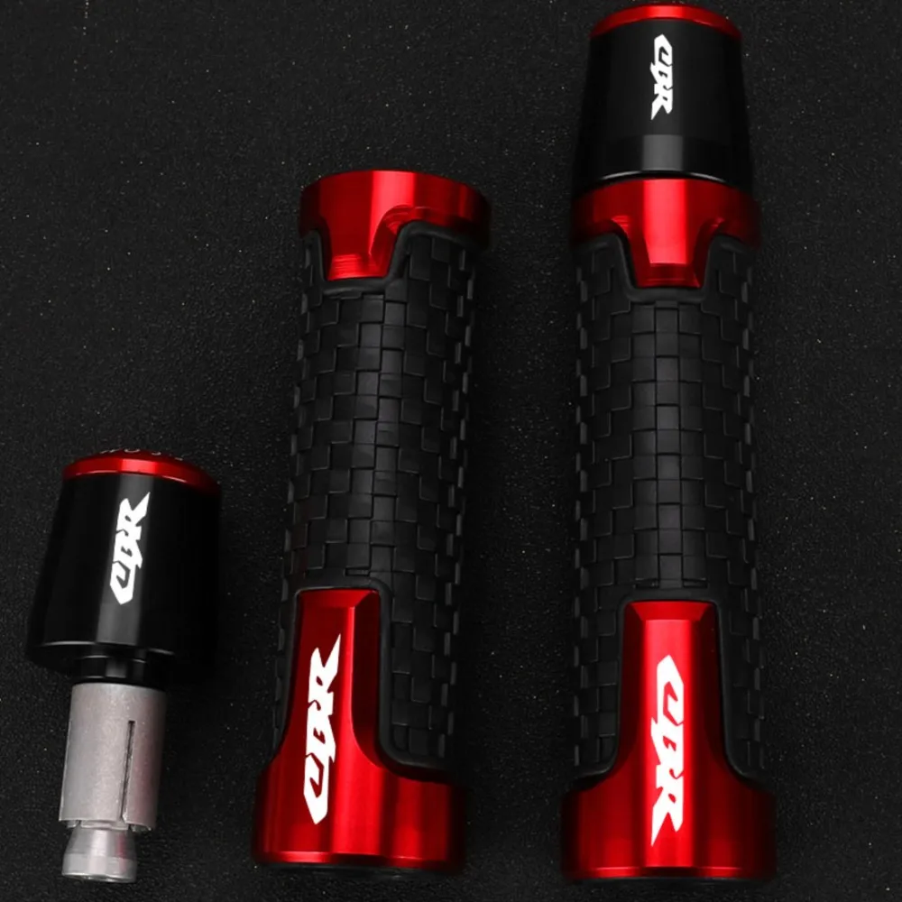 

Motorcycle Aluminum Handlebar Grip End Handle Bar Grips For Honda CBR 125R 600 F4i 650F/R 1100XX 1000F cbr 600 954 1000 RR 600RR