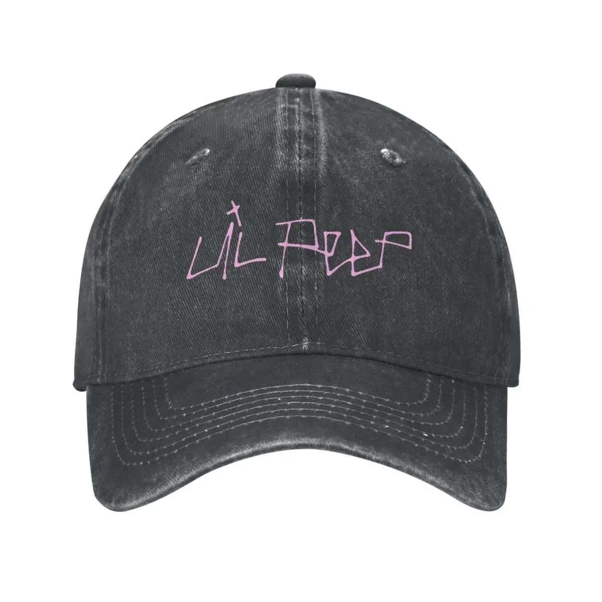 

New Lil Peep Logo Baseball Caps Accessories Vintage Distressed Cotton Cool Snapback Hat Unisex Style Outdoor Workouts Caps Hat