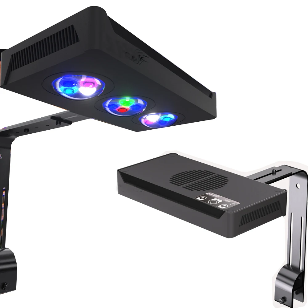 

Full Spectrum Fish Tank Clip On Light With Wireless Color Changing Lighting Aquarium LED Light