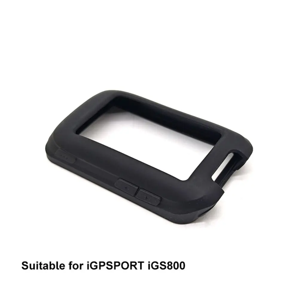 Силиконовый защитный чехол для велосипедного компьютера со шнурком, противоударная защитная пленка для экрана, прочная защита от царапин для iGPSPORT iGS800