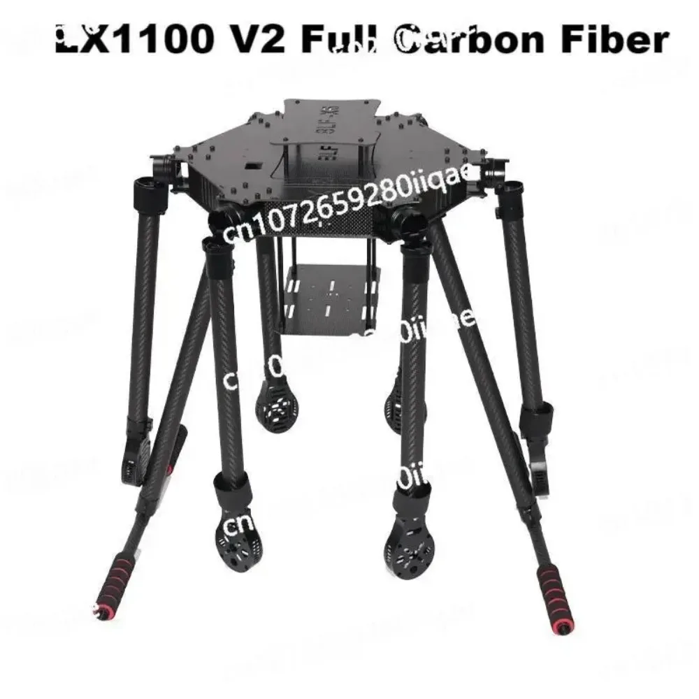 

LX1100 6C PRO M8N M9N M10 Полностью углеродное волокно 1100 мм Рама с шестиротором B-CUBE 80A ESC PX4 PIXHAWK Управление полетом