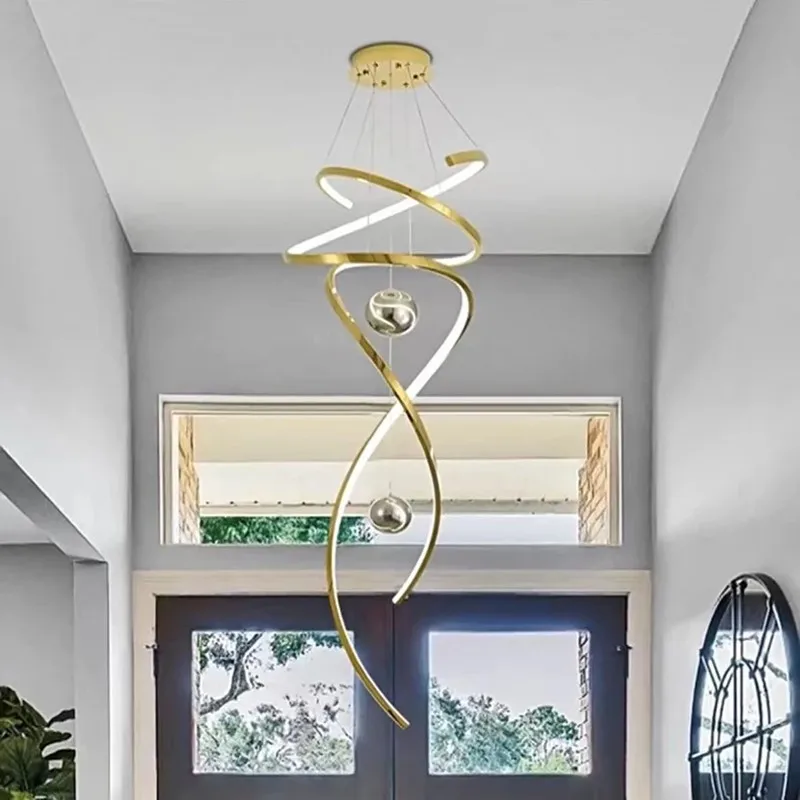 

Современный домашний декор, светодиодные светильники, подвесные светильники, лампы для лестницы, люстры для гостиной, подвесной светильник, внутреннее освещение