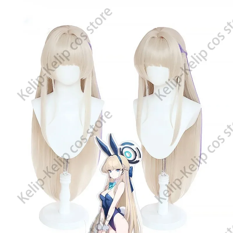 Anime Game Blue Archive Asuma Toki Cosplay Costume Wig PU Jumpsuits  Swimsuit Bunny Girl Uniform Woman Sexy Lovely Carnival Suit