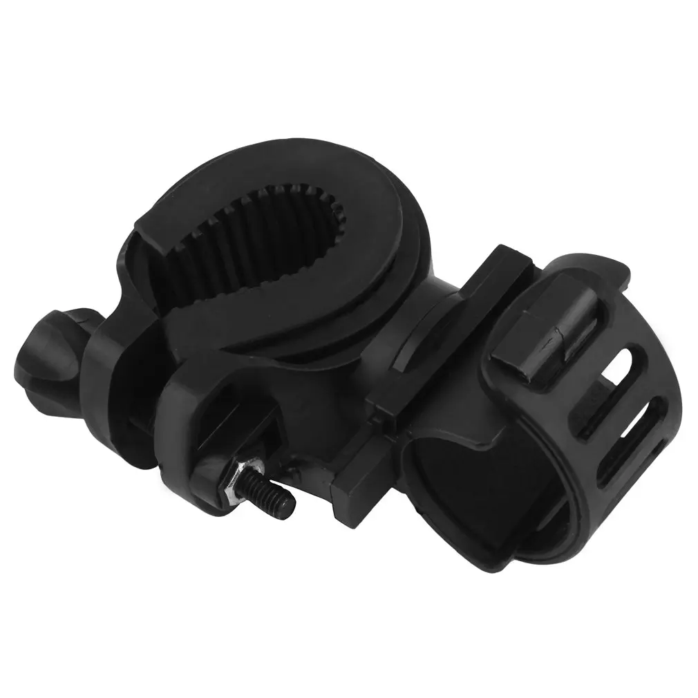 Ins stesso stile pratico supporto per bici da ciclismo a 360 gradi per torcia a LED morsetto a Clip per torcia supporto per luce da cintura per bicicletta