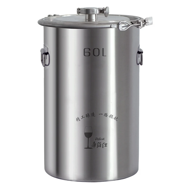 Stainless steel fermentation barrel, household homemade wine, sealed fruit wine, versatile, sturdy and moisture-proof