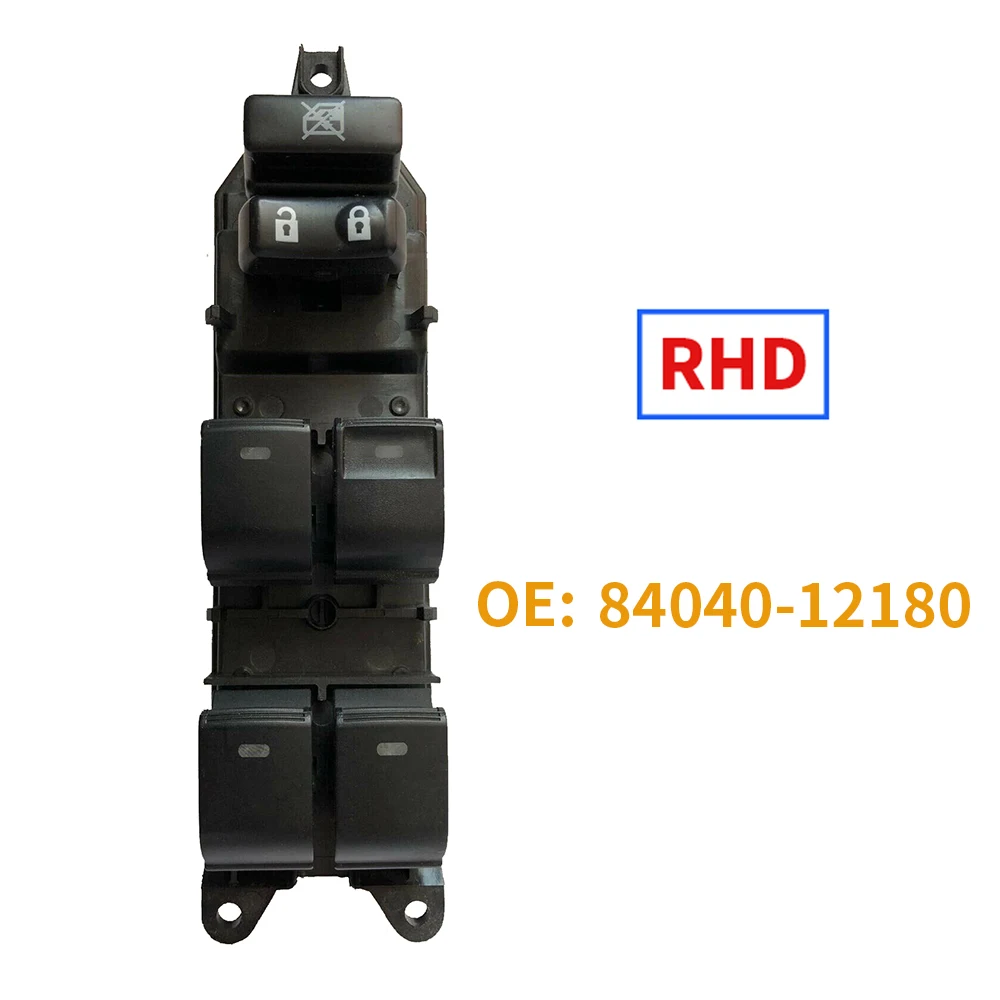 

For Toyota Prius 1.8 2009 2015 Door Window Control Switch Front Driver Side 84040-12180 Car Interior Switches Controls