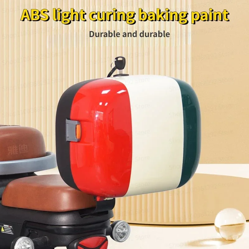 

Багажник электромобиля, общий хвостовой ящик для электрического мотоцикла, багажник для хранения с поддержкой задней спинки